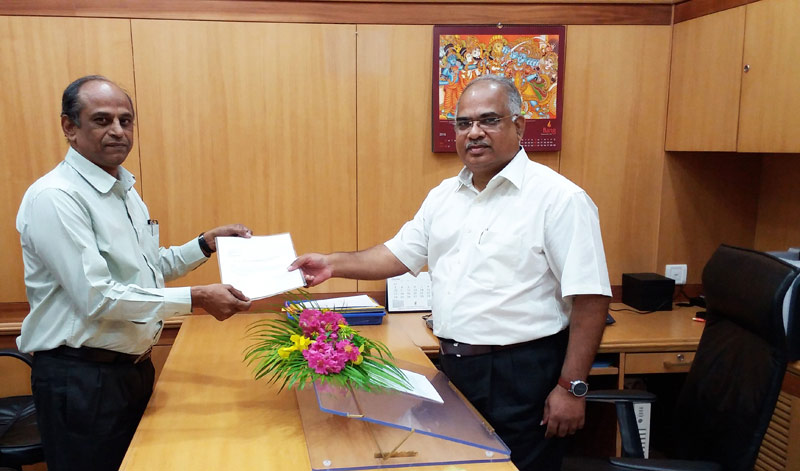 Dr. G Padmanabham has assumed the charge of Director, ARCI on 07.10.2016