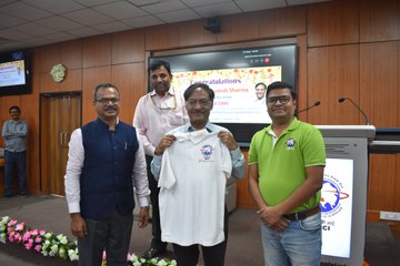 Felicitation for PadmaShri Prof. Ashutosh Sharma-2