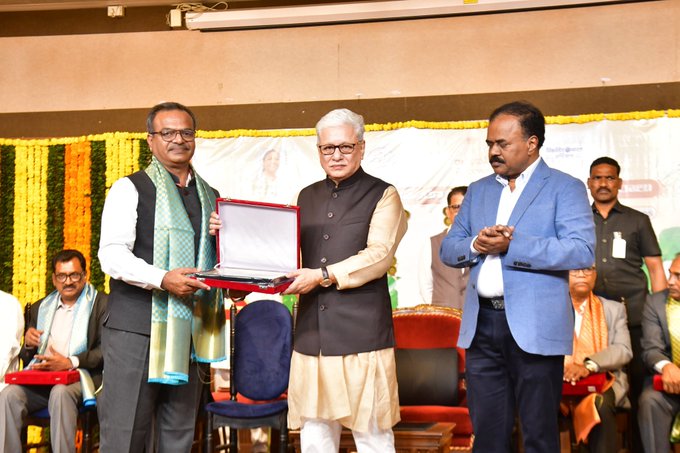 Felicitation of Director – State Formation day