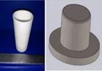 Non-oxide based green parts produced by gelcasting technique at ARCI