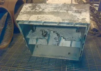 Erosion in Burner tip plates