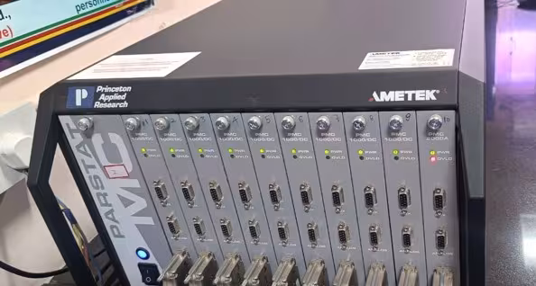 Super capacitor testing station